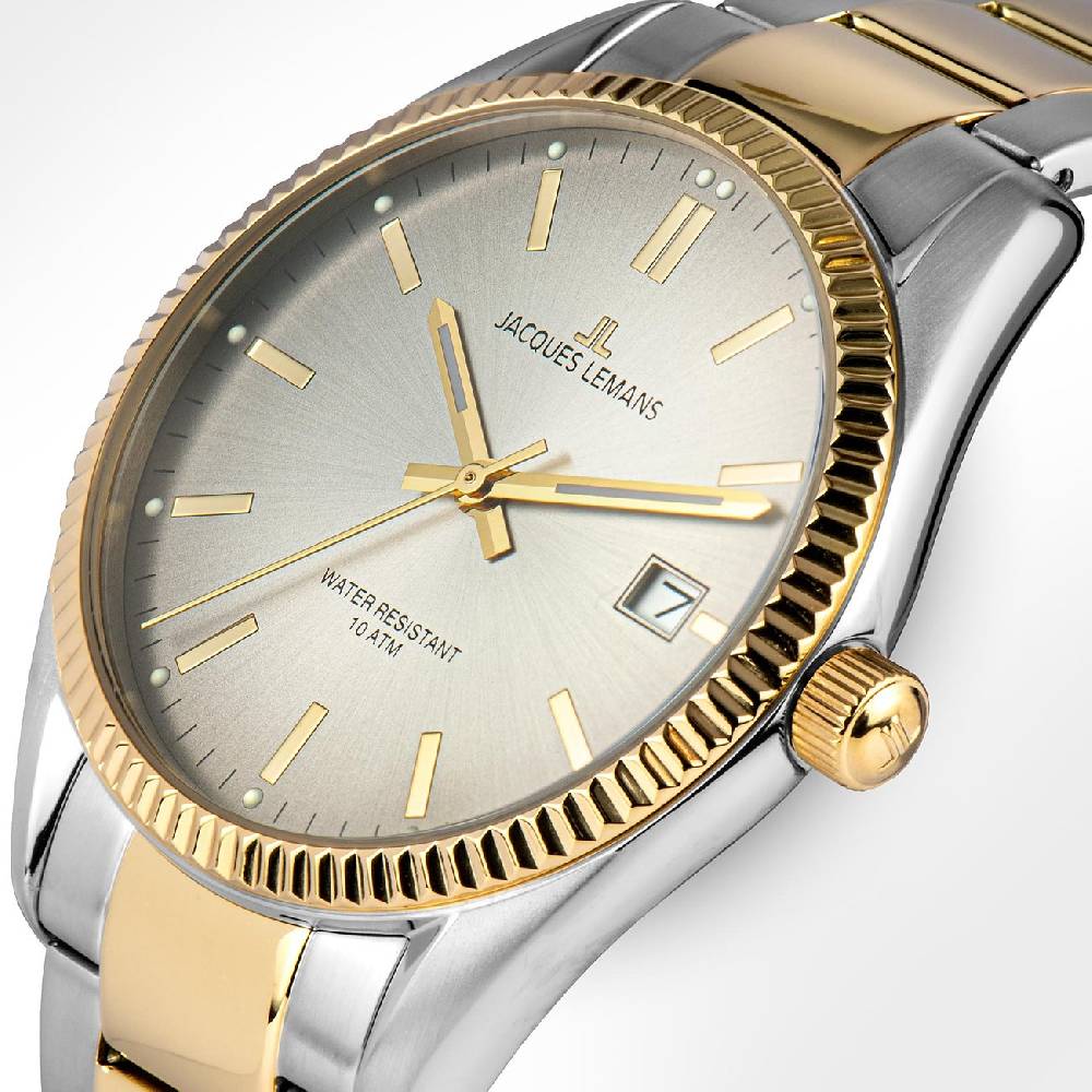 Jacques Lemans Herrenuhr Derby 50-3J Osterangebot