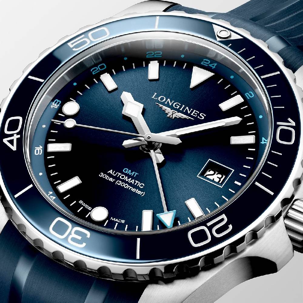 Longines Herrenuhr Hydroconquest GMT L38904969 Muttertagsangebot