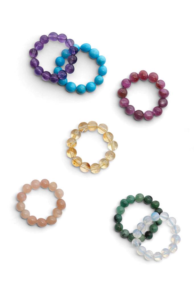 JUKSEREI BIRTHSTONE BUNGEE RING Saisonale Angebote