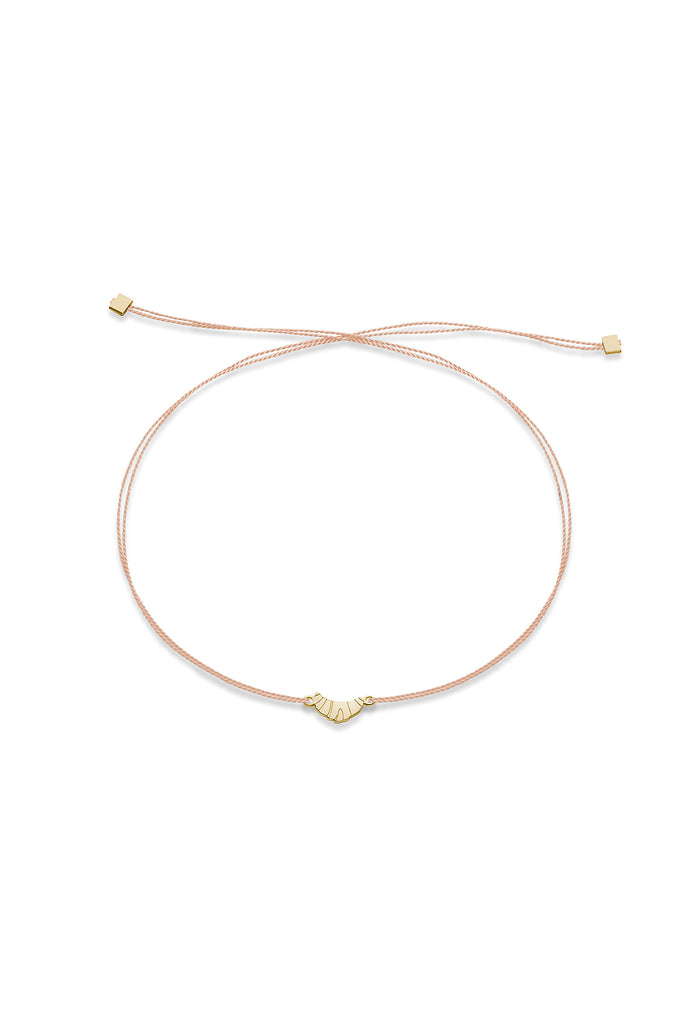 JUKSEREI GOOD LUCK BRACELET CROISSANT Tiefpreis