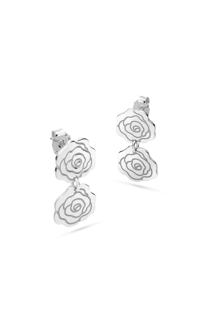 JUKSEREI ROSE DUO EARRINGS Neueste Stile