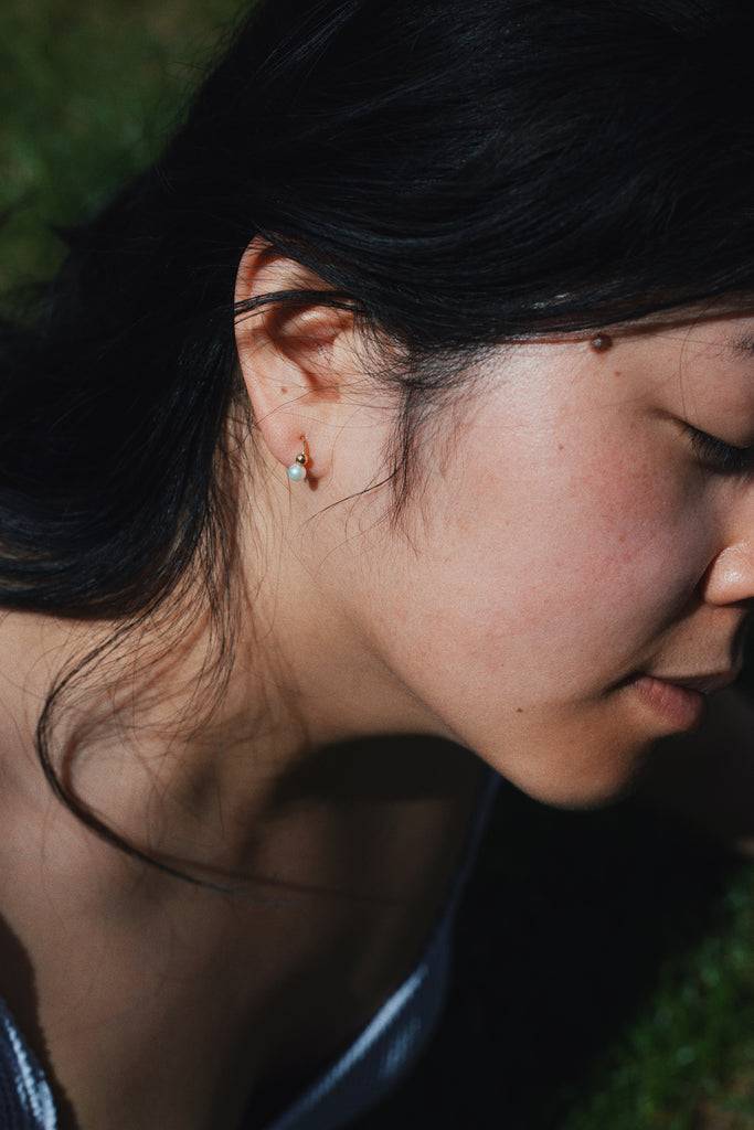 JUKSEREI VOYAGE BUBBLE TWIST EARRINGS Letzte 2 Tage