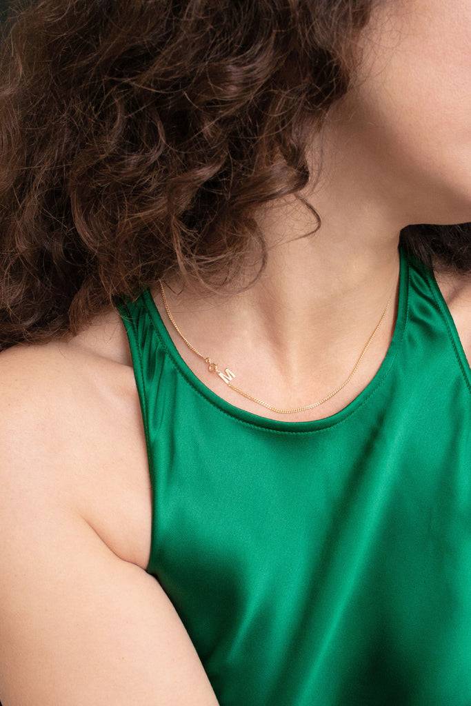 JUKSEREI LETTER NECKLACE Bestseller
