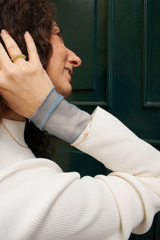 JUKSEREI LETTER BRACELET Räumungsverkauf