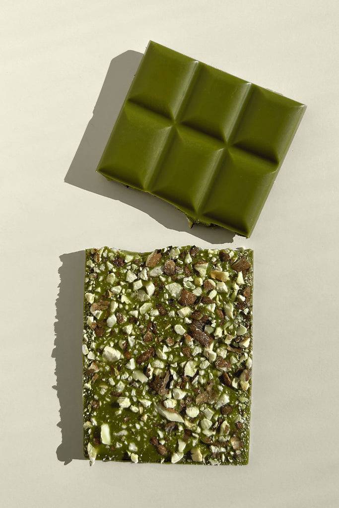 JUKSEREI HEALTH BAR · ORGANIC MATCHA CHOCOLATE ROASTED ALMONDS Preisnachlass