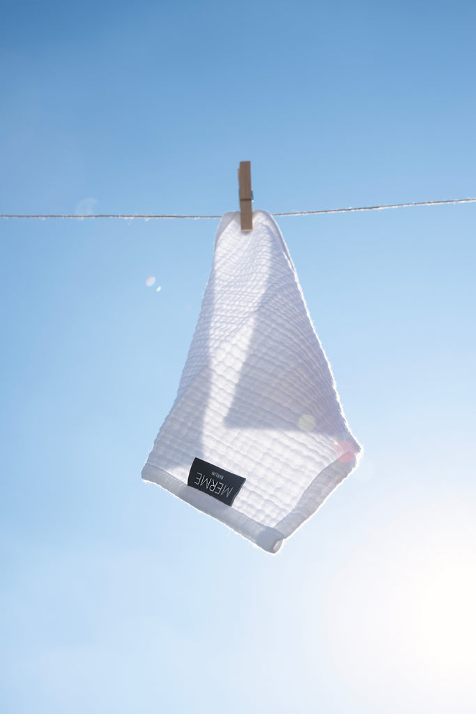 JUKSEREI MERME · FACIAL MUSLIN CLOTHS 3PAX Kostenlose Rückgabe