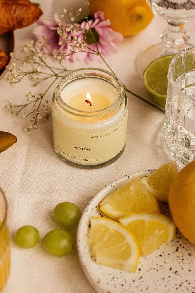 JUKSEREI LIMA · LEMON SCENTED SOY CANDLE Discount Store für neue Produkte