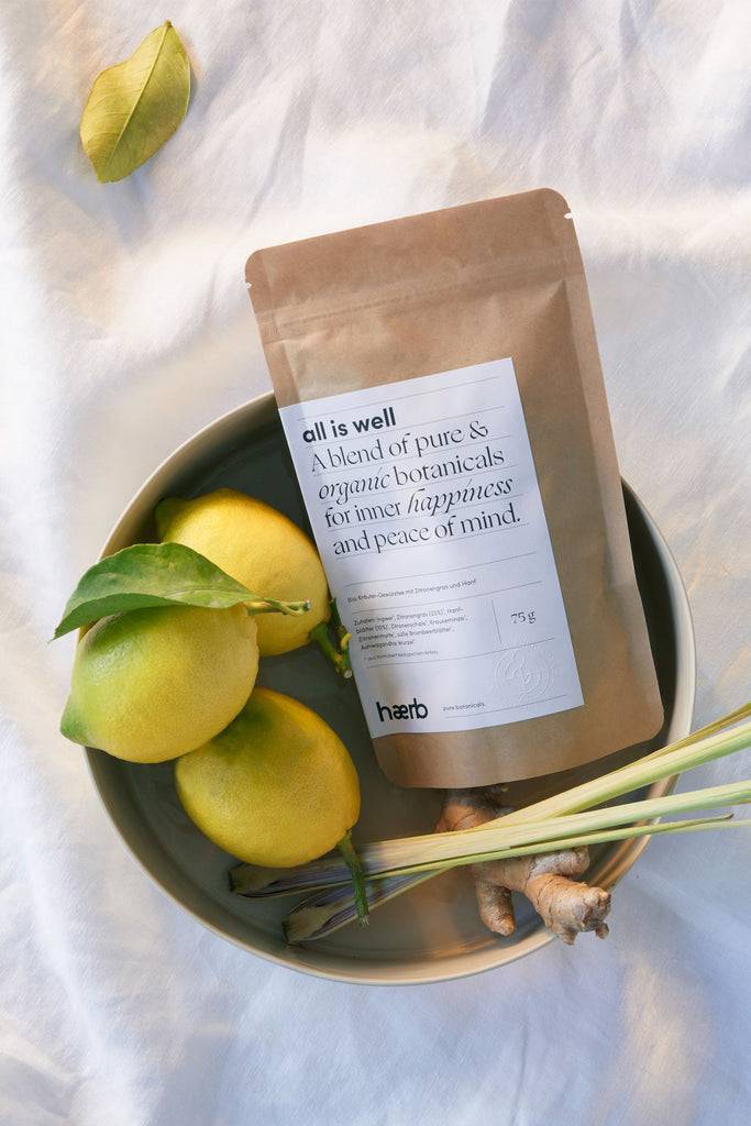 JUKSEREI HÆRB · ORGANIC TEA ALL IS WELL Kostenloser Versand international