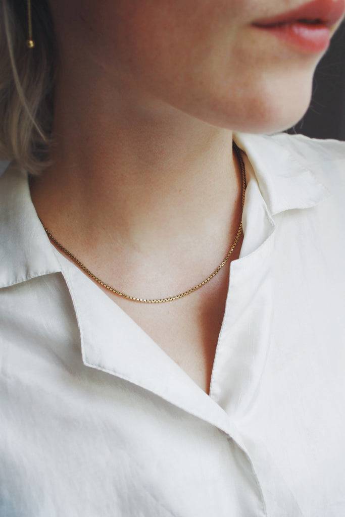 JUKSEREI BOX NECKLACE Neueste Mode