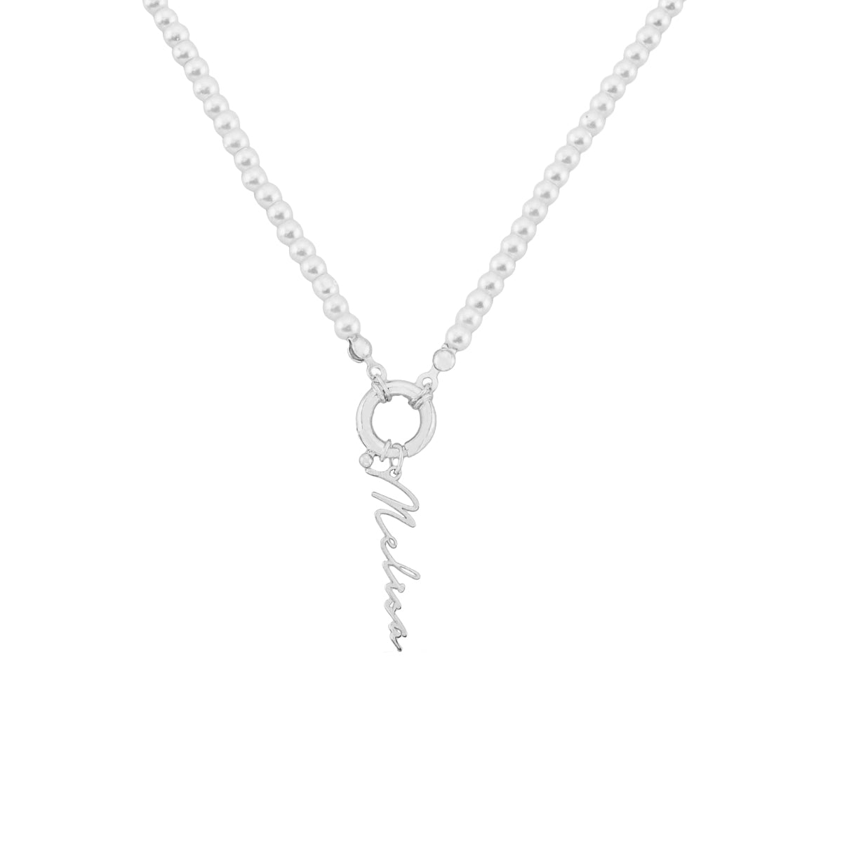 Kardelen Pearl Chain Signatur Namenskette - 925 SILBER Wochenangebot