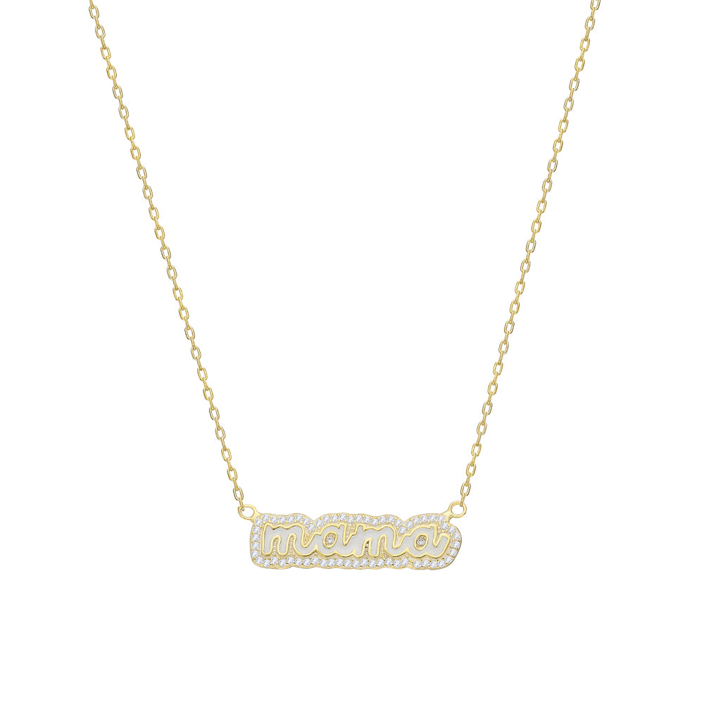 Kardelen Colorfull Precious Name Necklace - 925 SILBER Outlet