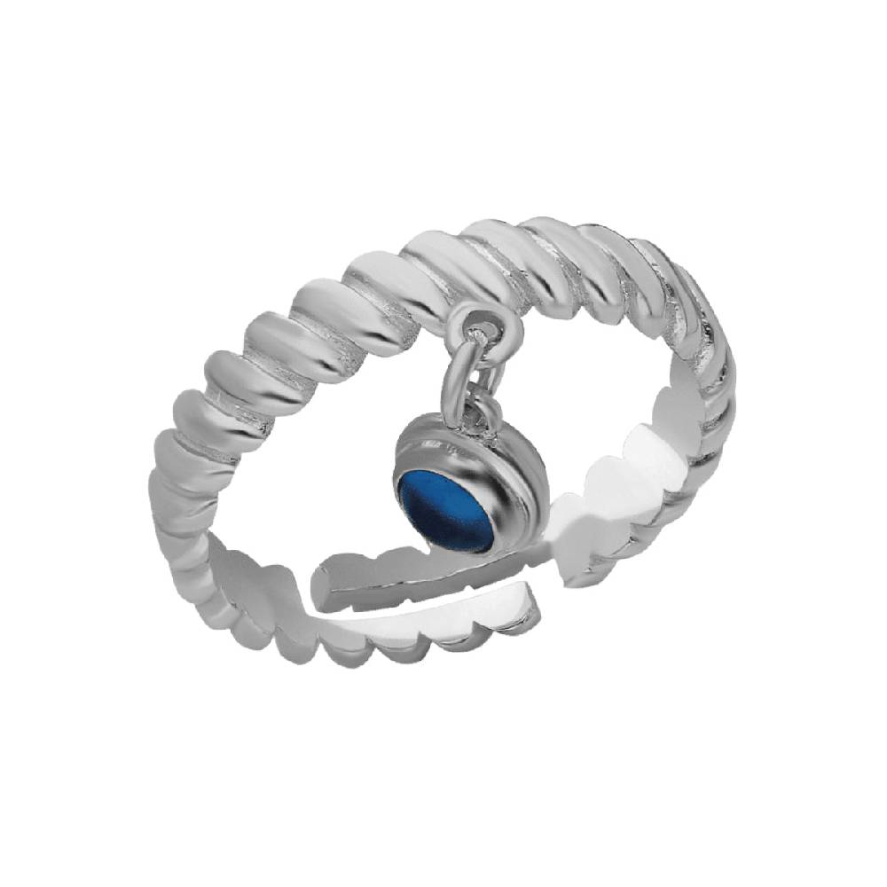 Kardelen Burma Nazar Ring - 925 SILBER zollfrei