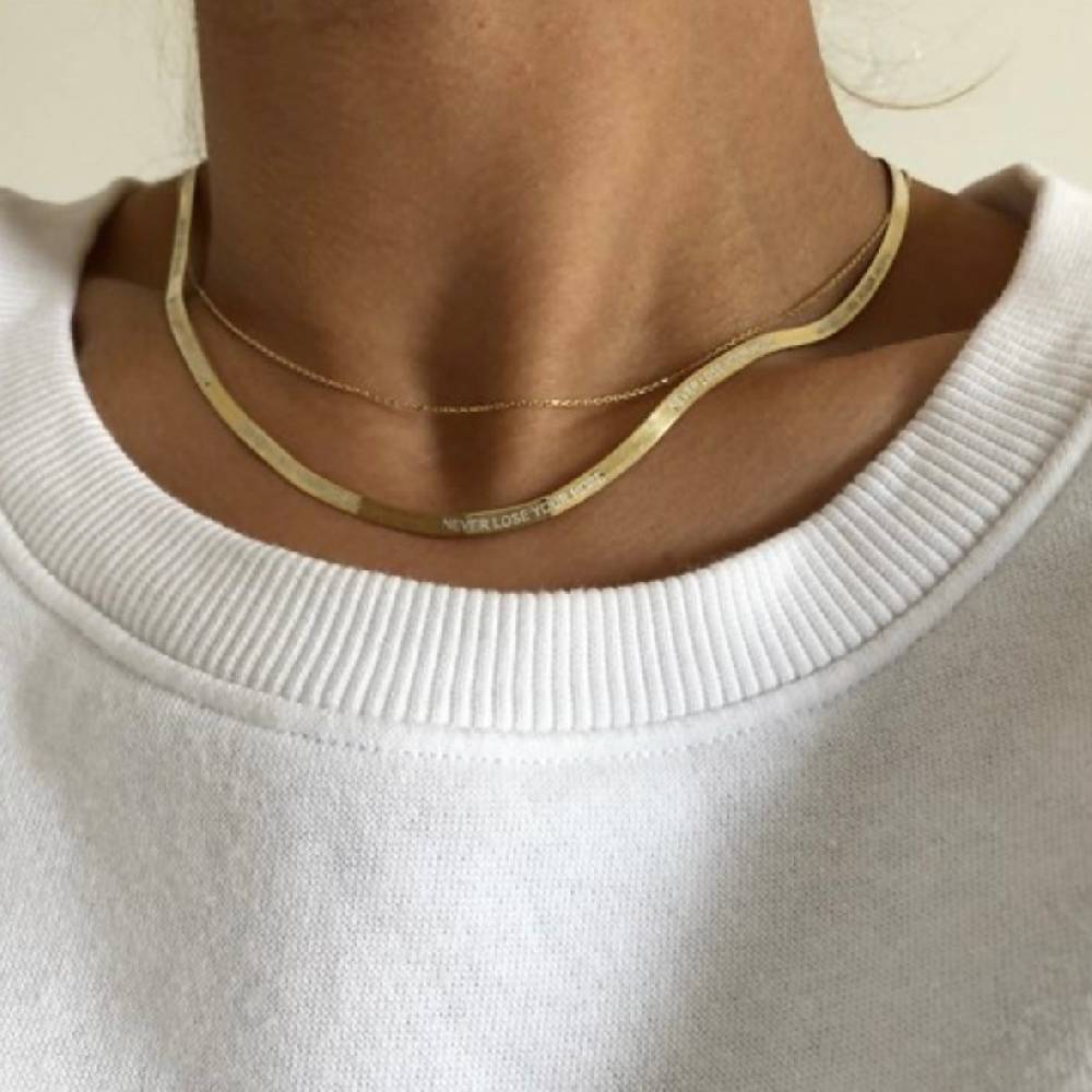 Kardelen 925 SILBER SNAKE CHAIN HALSKETTE Osterangebot