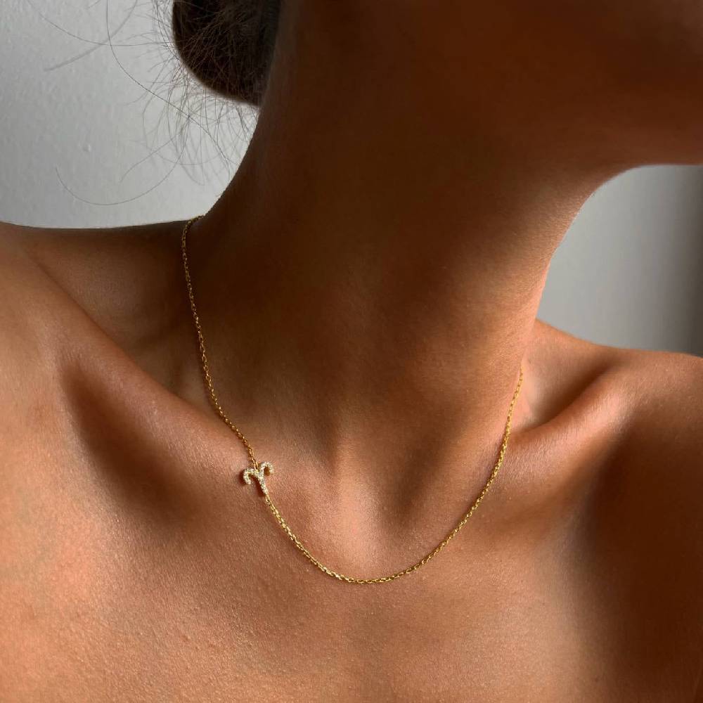 Kardelen STERNZEICHEN NECKLACE - 925 SILBER Tägliche Deals