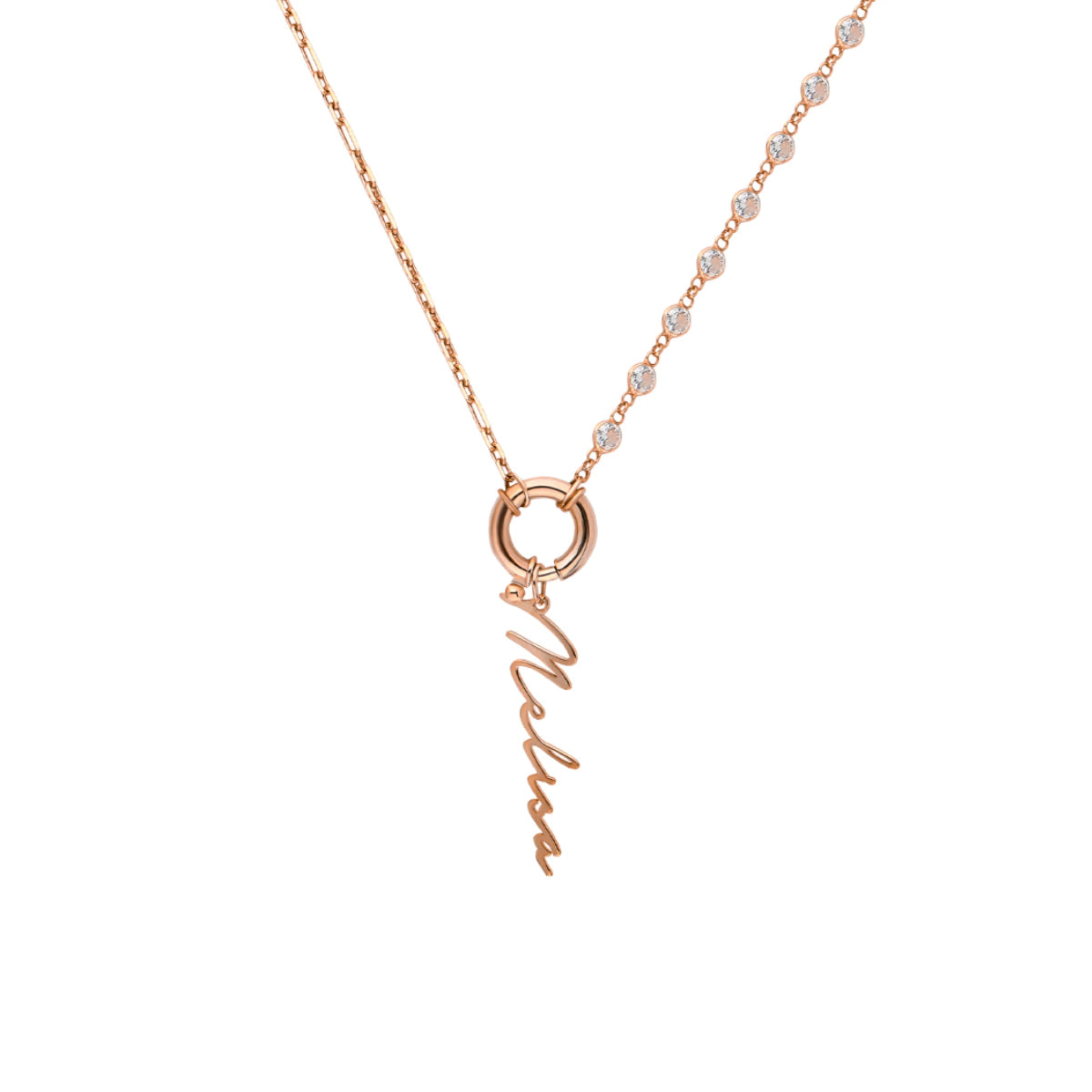 Kardelen Chain Design Diamond Halskette Basic Signatur - 925 SILBER Outlet
