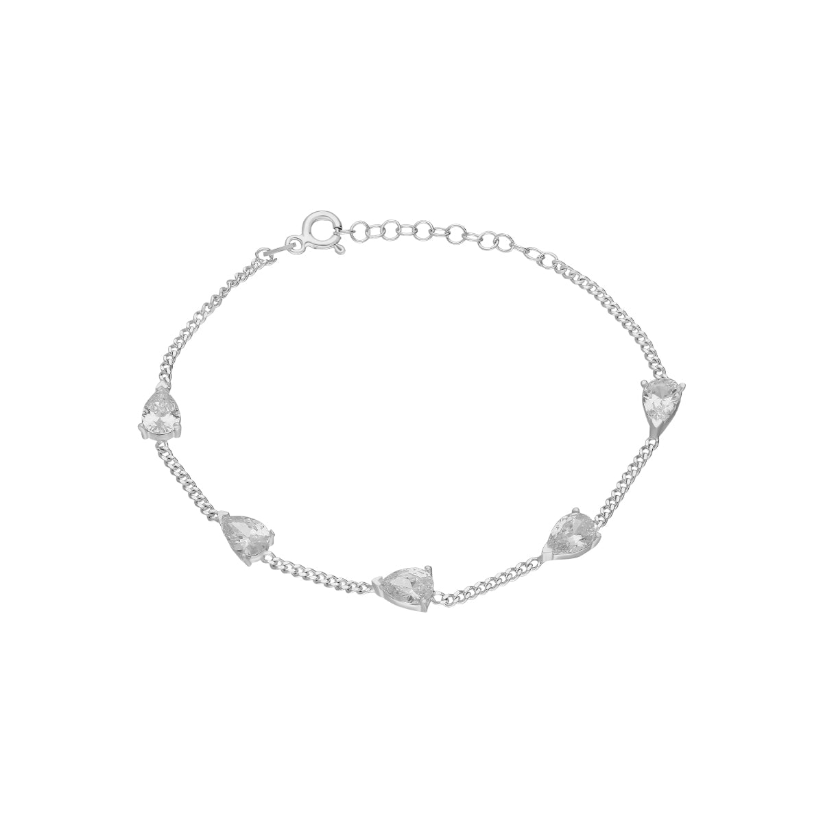 Kardelen Drop Armkette - 925 SILBER Schlussverkauf