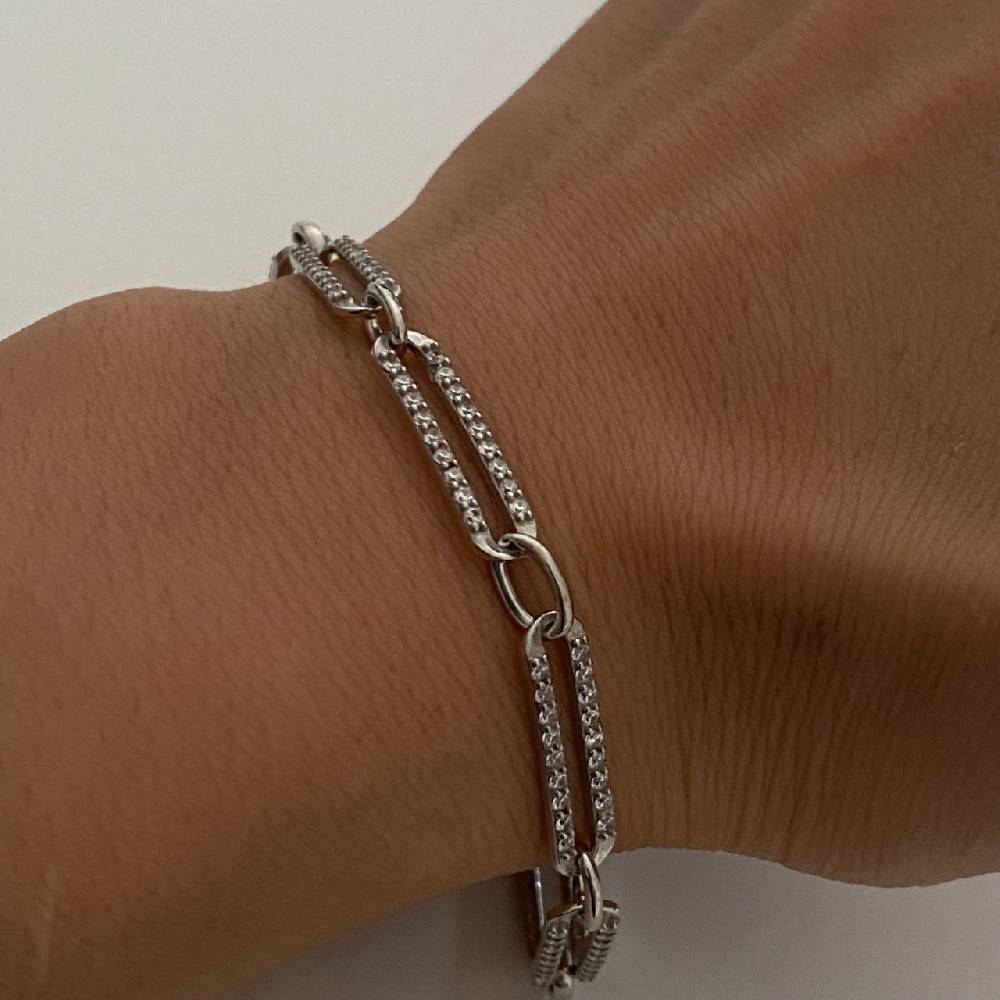 Kardelen Anker Armband - 925 SILBER Blitzverkäufe