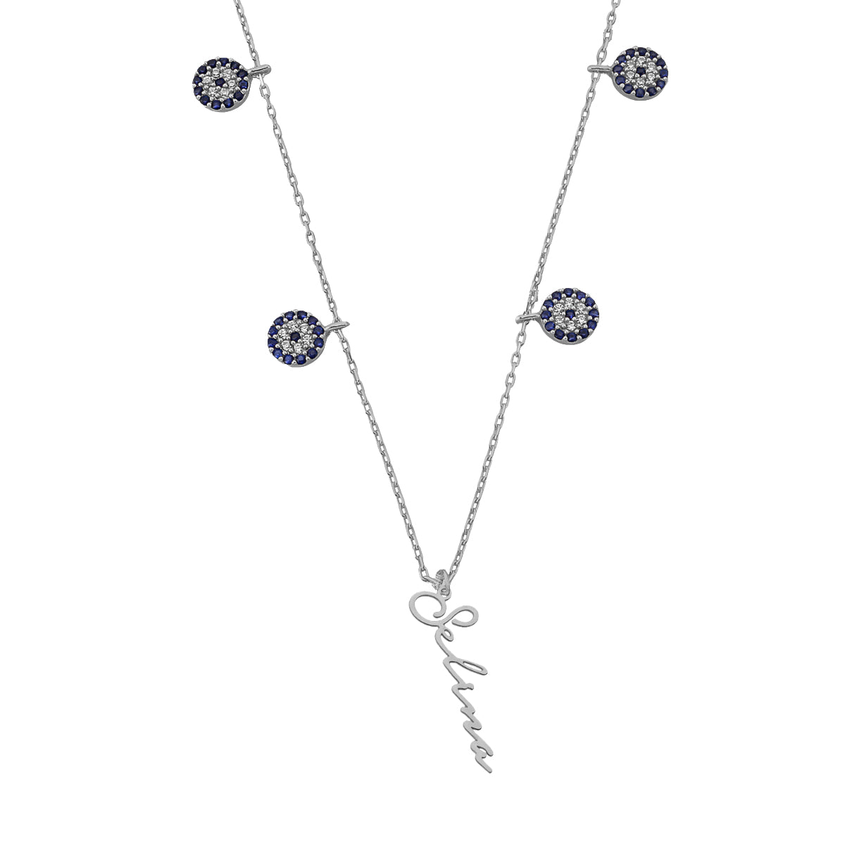 Kardelen Nazar x Signatur Kette - 925 SILBER Rabatt