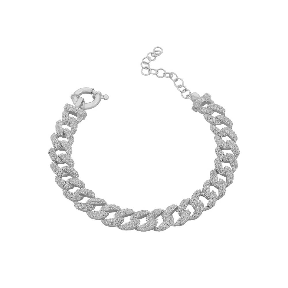 Kardelen Gourmet Zirkonia Armkette - 925 SILBER Black Friday