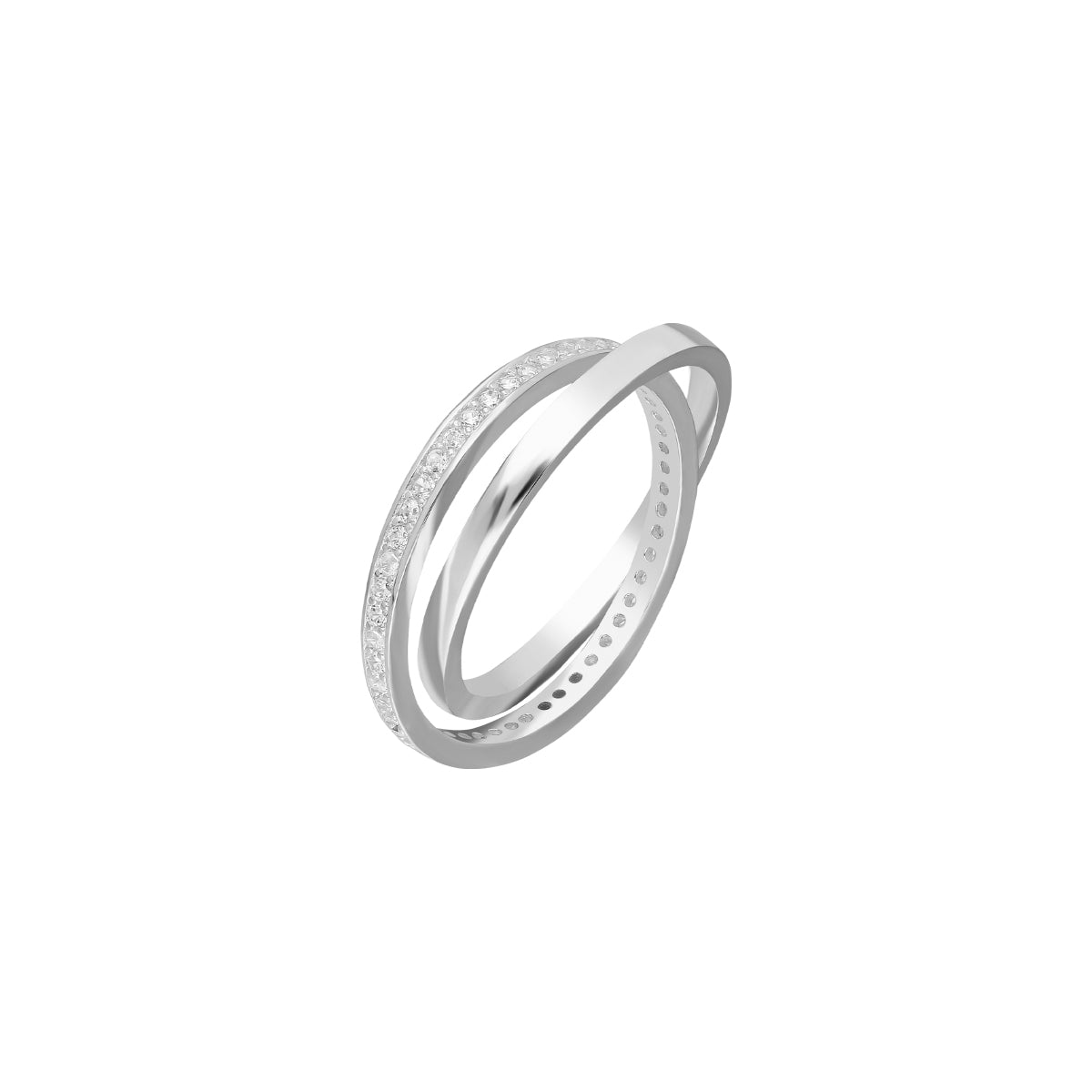 Kardelen Circle Zirkonia Ring - 925 SILBER im Angebot