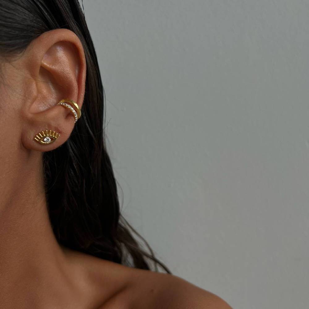 Kardelen Lee Ear Cuff - 925 SILBER Schlussverkauf