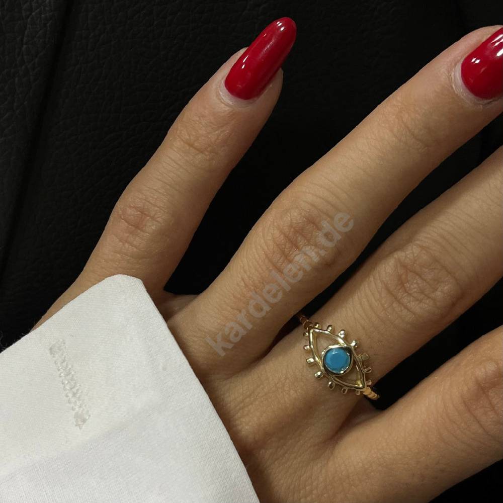 Kardelen 14K GOLD LEE AUGENRING Günstig kaufen