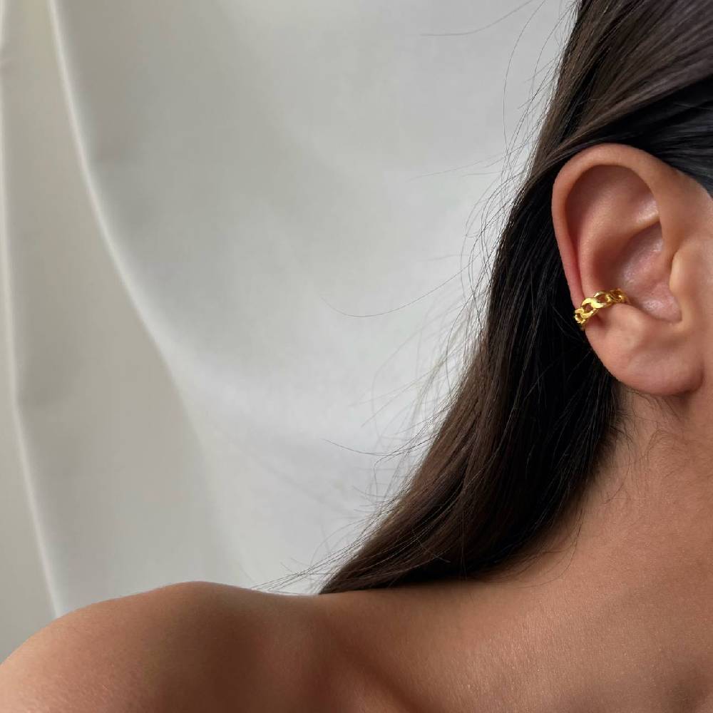 Kardelen Shu Ear Cuff - 925 SILBER Bestseller