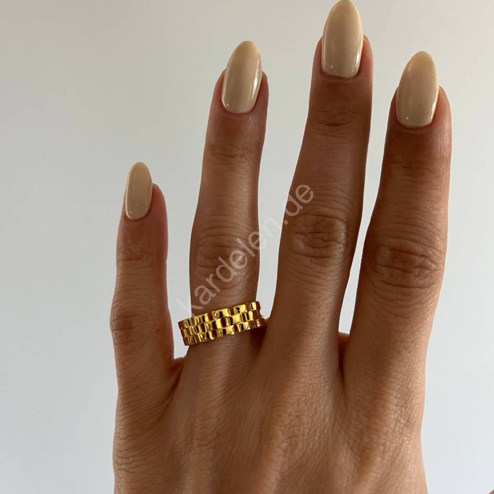 Kardelen Bricket Ring - 925 SILBER Sonderangebote