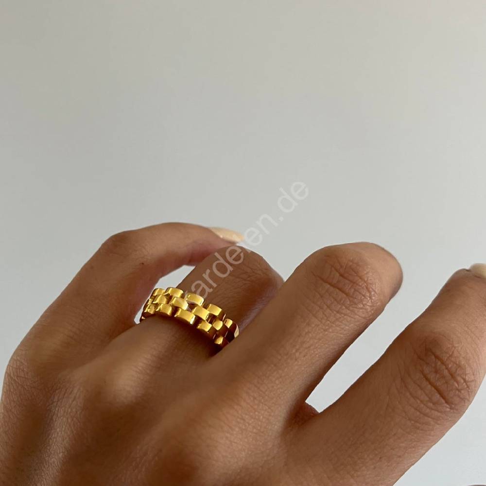 Kardelen Bricket Ring - 925 SILBER Sonderangebote