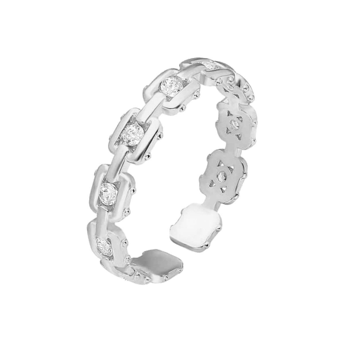 Kardelen Fine Stone Ring - 925 SILBER Clearance-Verkauf