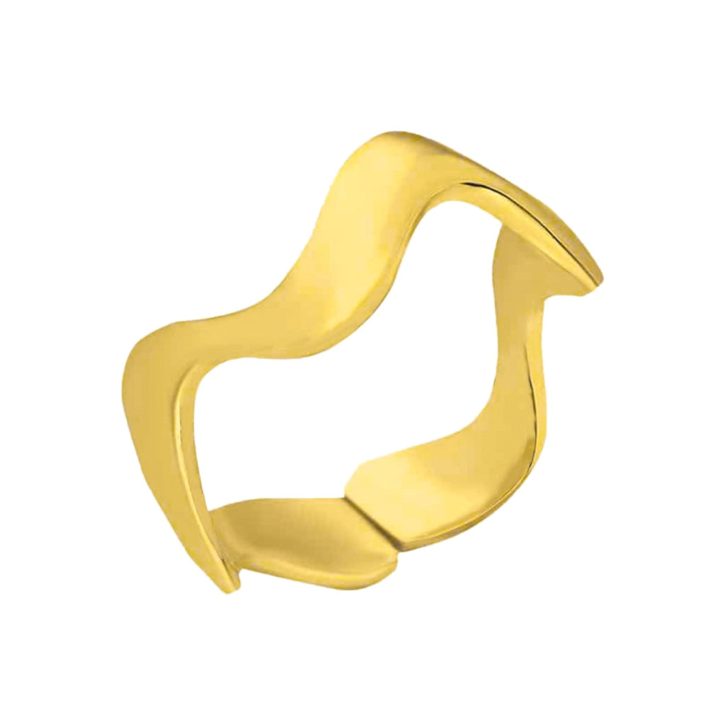 Kardelen Wave Ring - 925 SILBER Im Verkauf