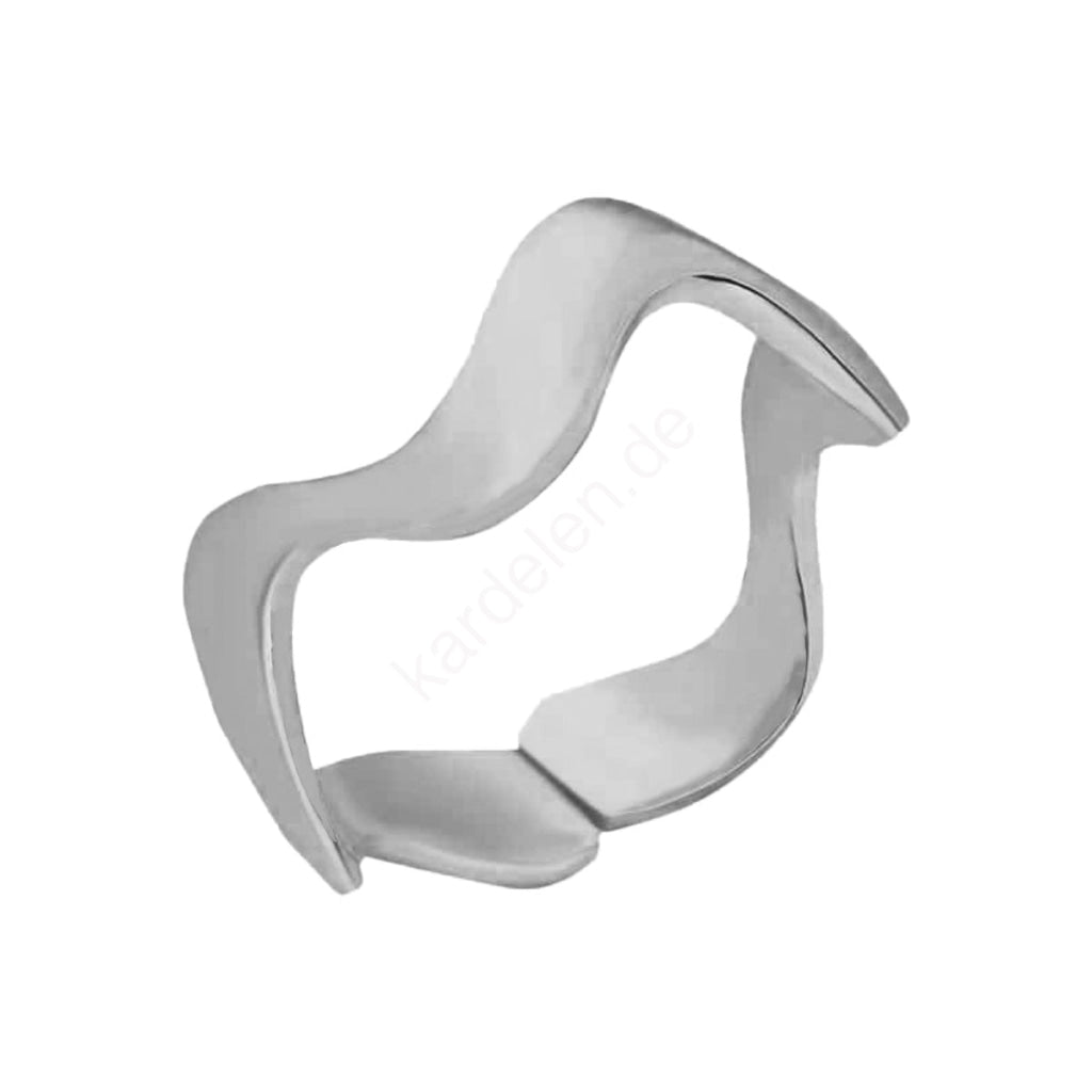 Kardelen Wave Ring - 925 SILBER Im Verkauf