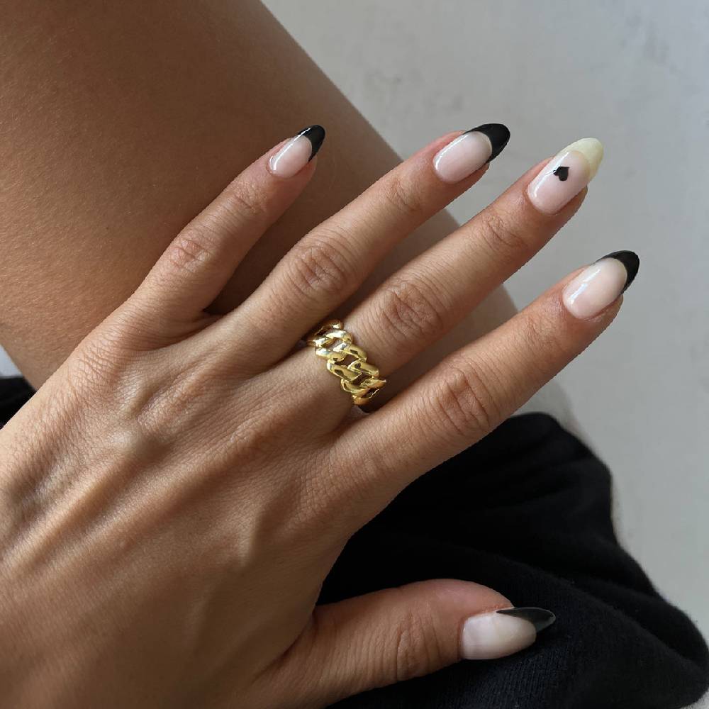 Kardelen Cuban Ring - 925 SILBER Angebote