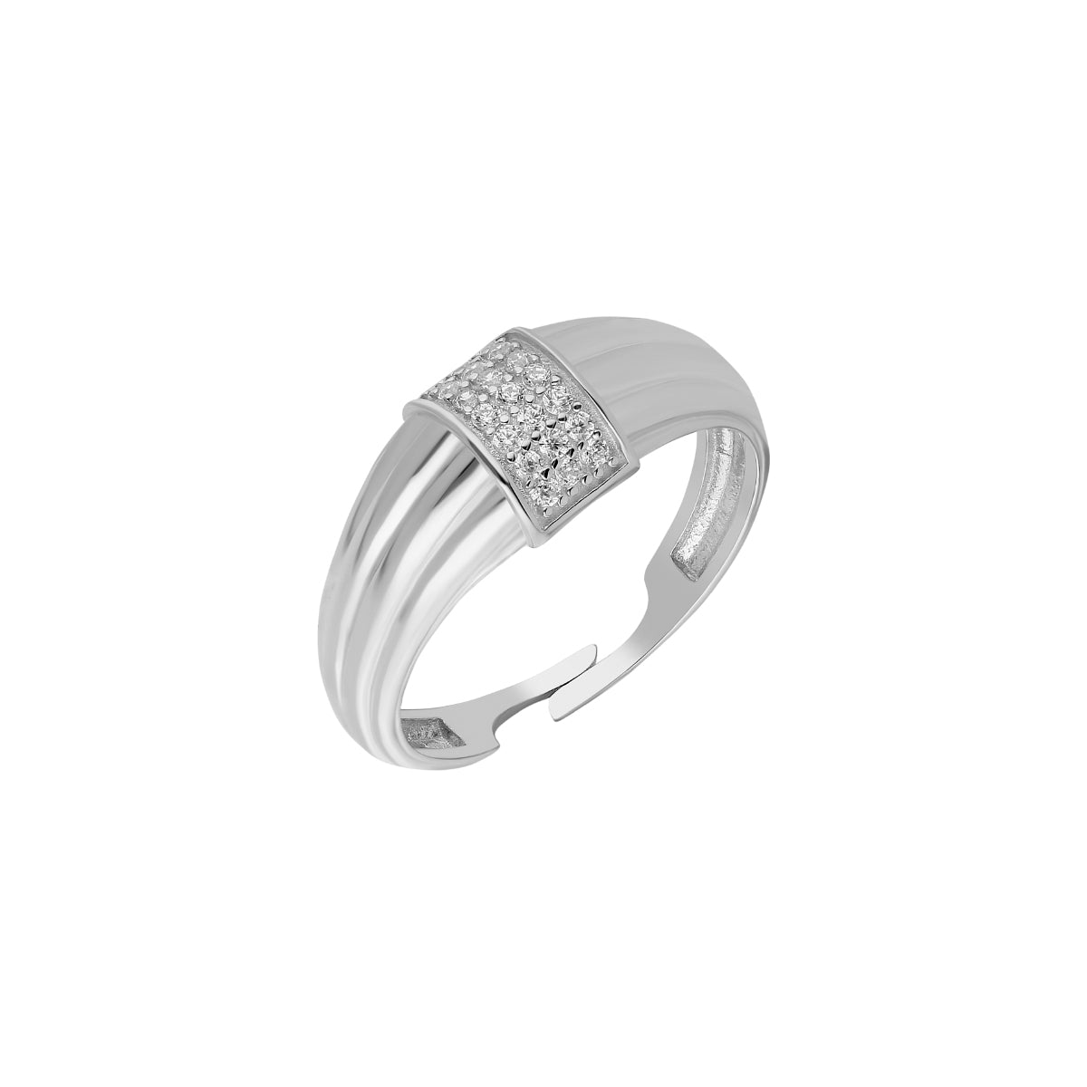 Kardelen Zirkonia Rund Ring - 925 SILBER Online Shopping