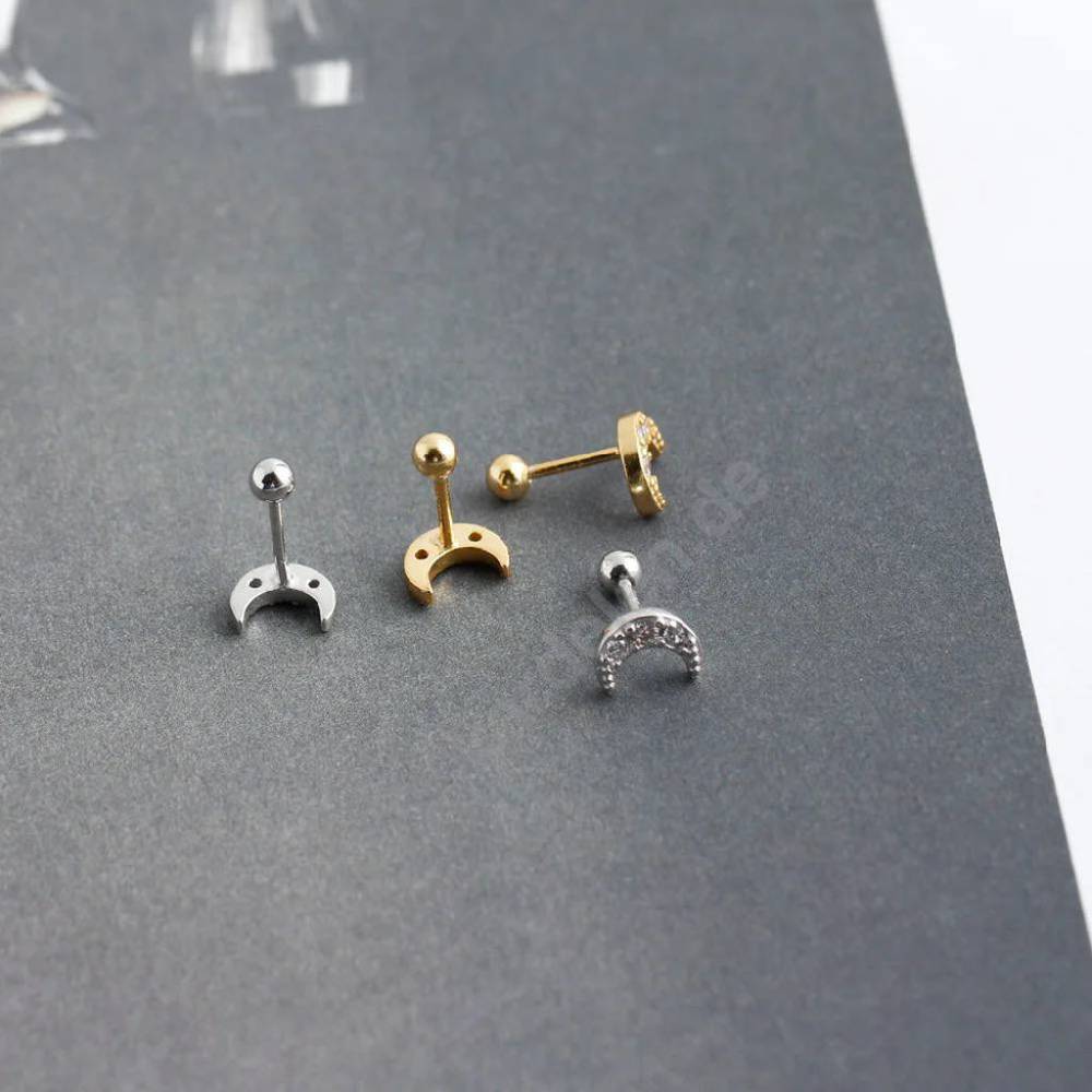 Kardelen MOON ZIRKONIA PIERCING Blitzangebot