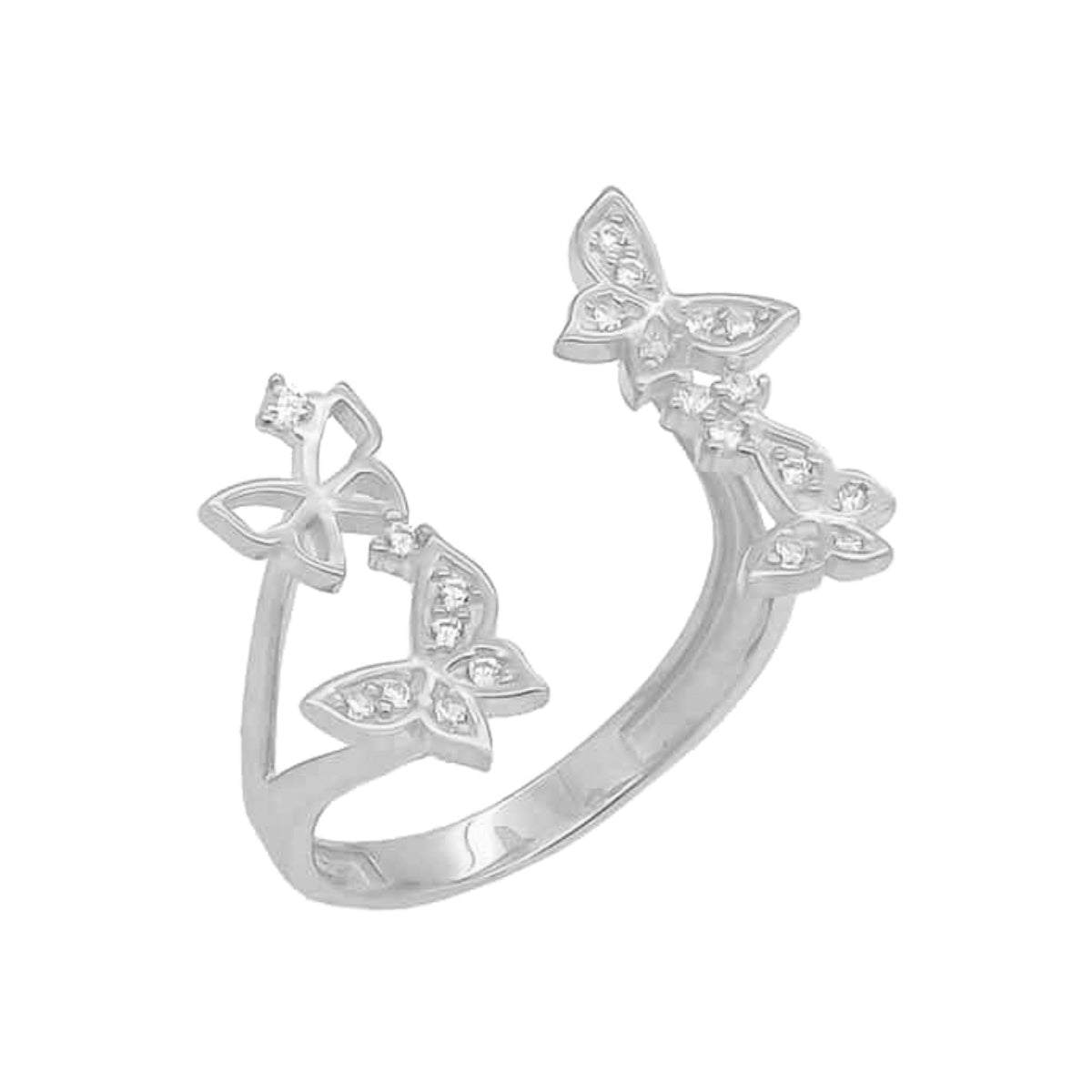 Kardelen Butterfly Ring Model2 - 925 SILBER Saisonale Angebote