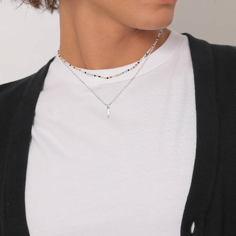 ﻿Kuzzoi Layer-Halskette Blitz Beads Top Angebot