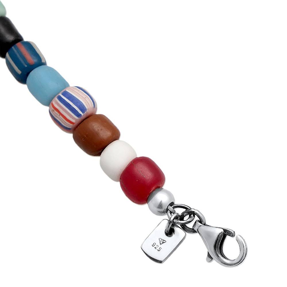Kuzzoi Halskette Glas Beads | Süßwasserperlen Zeitlich begrenztes Angebot