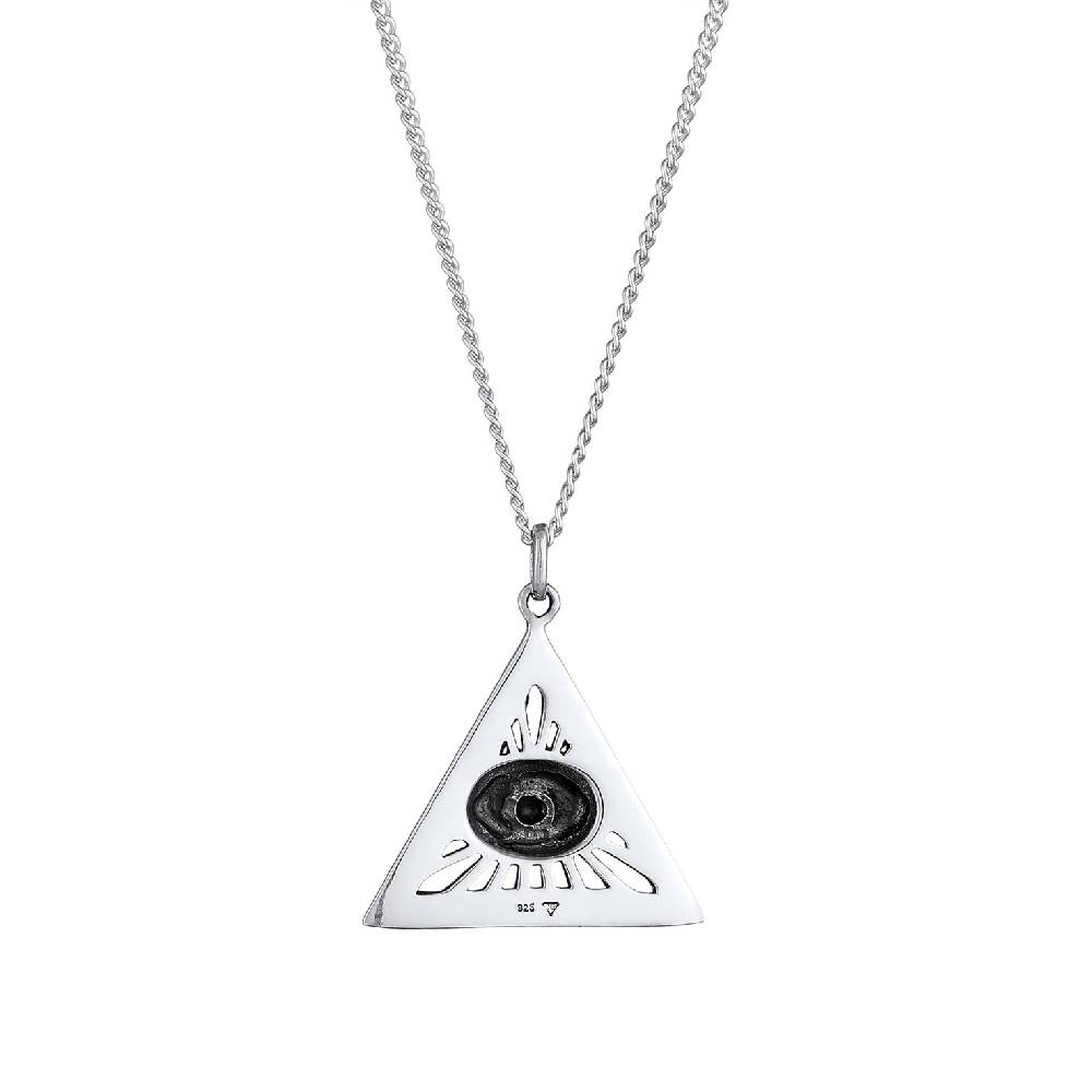 Kuzzoi Halskette Dreieck Evil Eye Sonderangebote