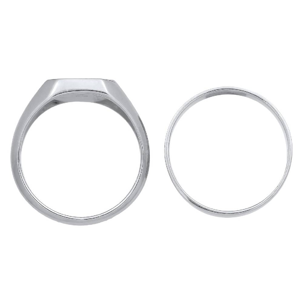 Kuzzoi Siegelring 2er Set | Emaille Neueste Stile