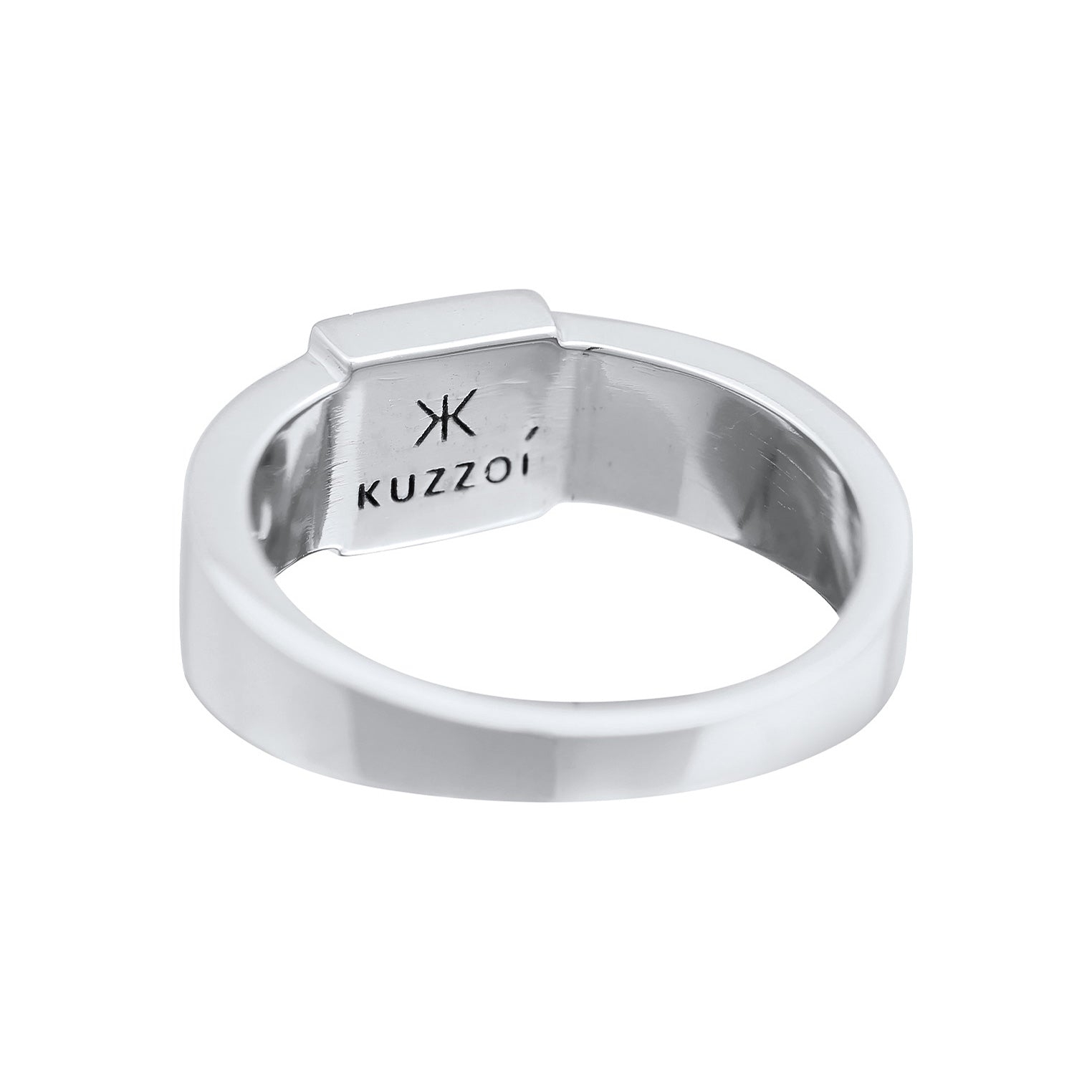 Kuzzoi Bandring Pyramide | Onyx (Schwarz) Sonderangebot der Fabrik