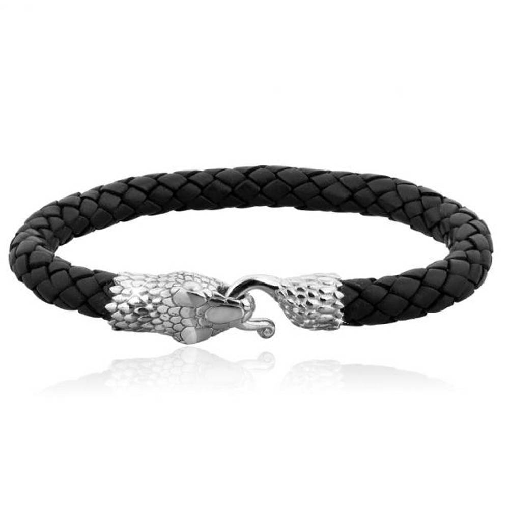 Kuzzoi Armband Schlange | Leder Vierteljährliche Förderung