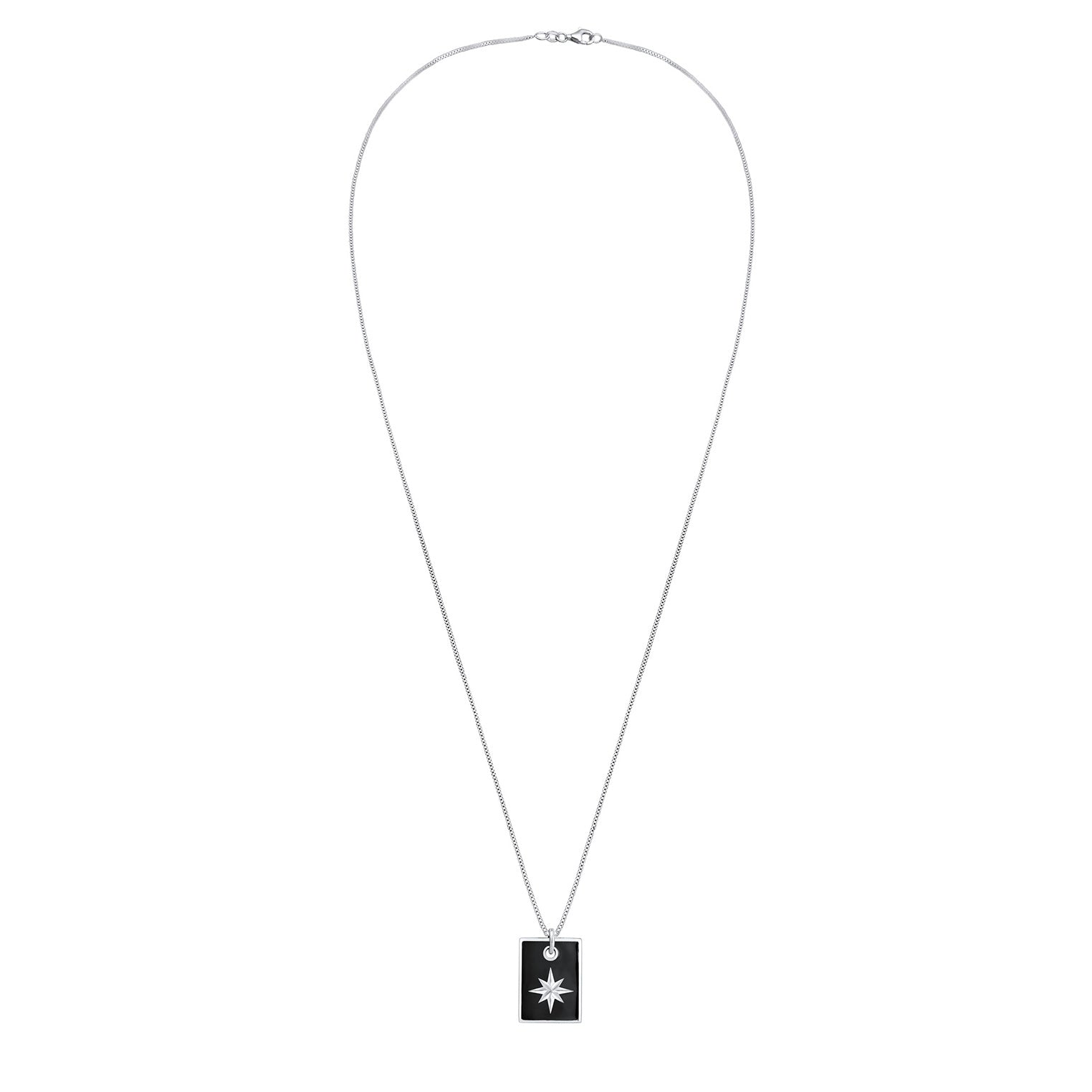Kuzzoi Halskette Dog Tag | Emaille (Schwarz) Speichern exportieren