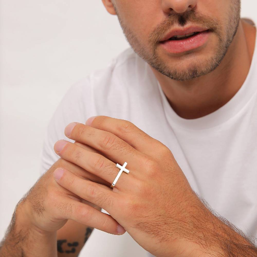 Kuzzoi Ring Kreuz Basic Outlet