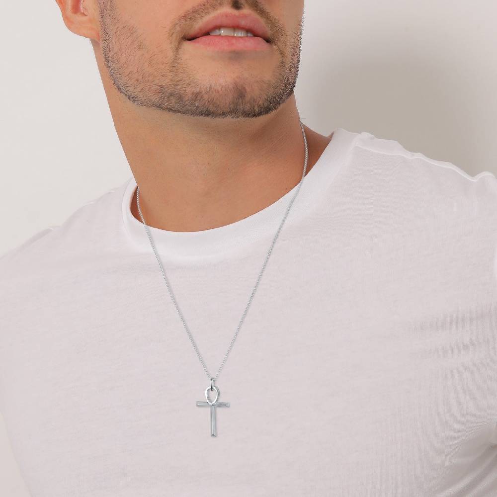 Kuzzoi Halskette Ankh Kreuz Anhänger Fabrik Onlineshop
