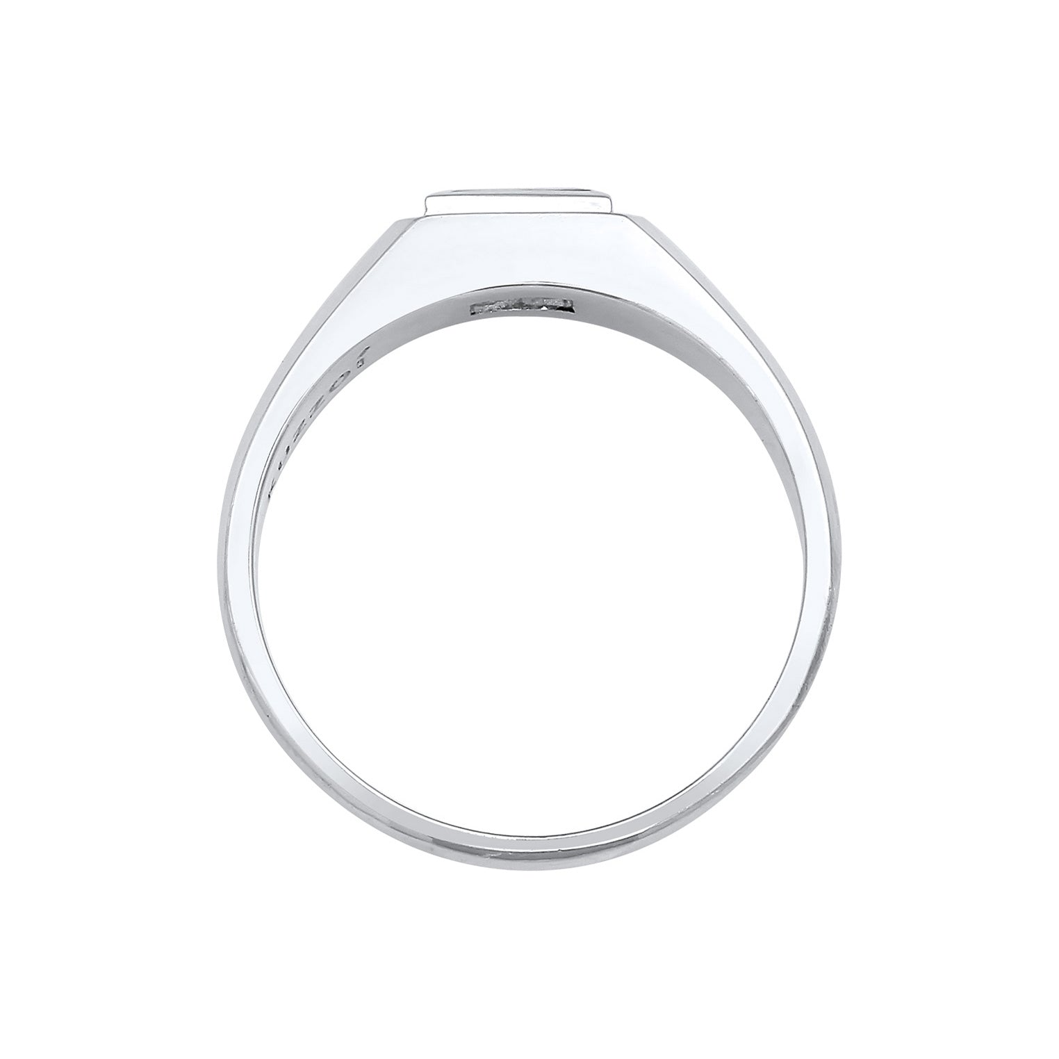 Kuzzoi Siegelring Quadrat | Topas (Weiß) Cyber Monday