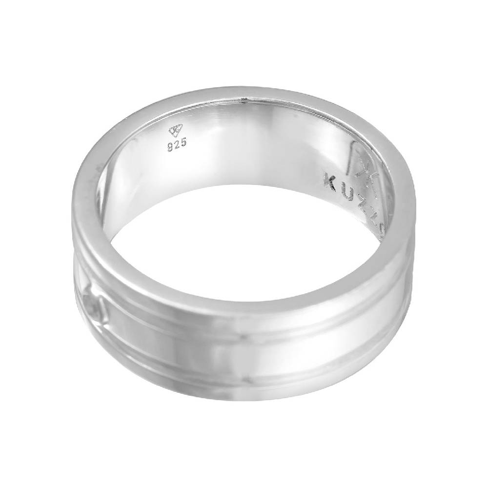 Kuzzoi Bandring Massiv | Diamant (0.03 ct) Online Outlet