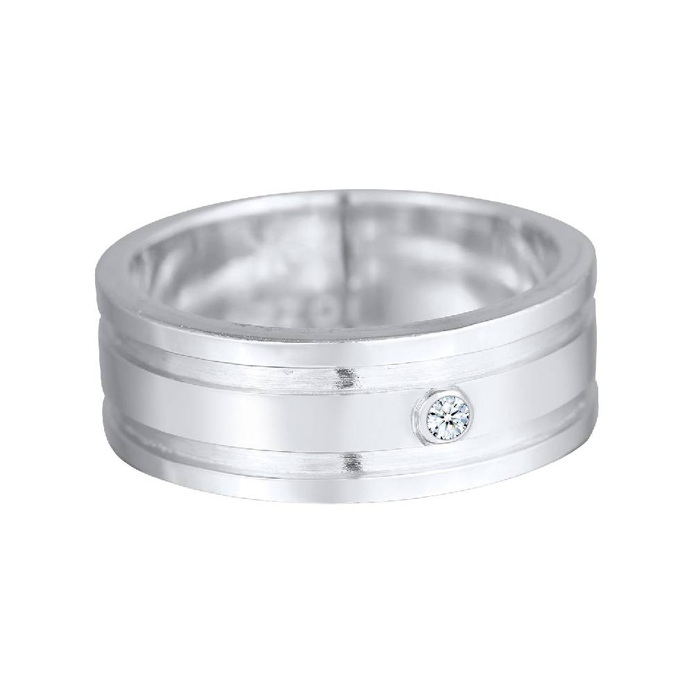 Kuzzoi Bandring Massiv | Diamant (0.03 ct) Online Outlet