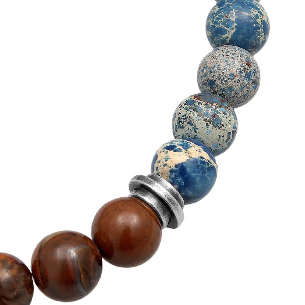 Kuzzoi Armband Kugeln | Achat, Tigerauge VIP-Rabatte