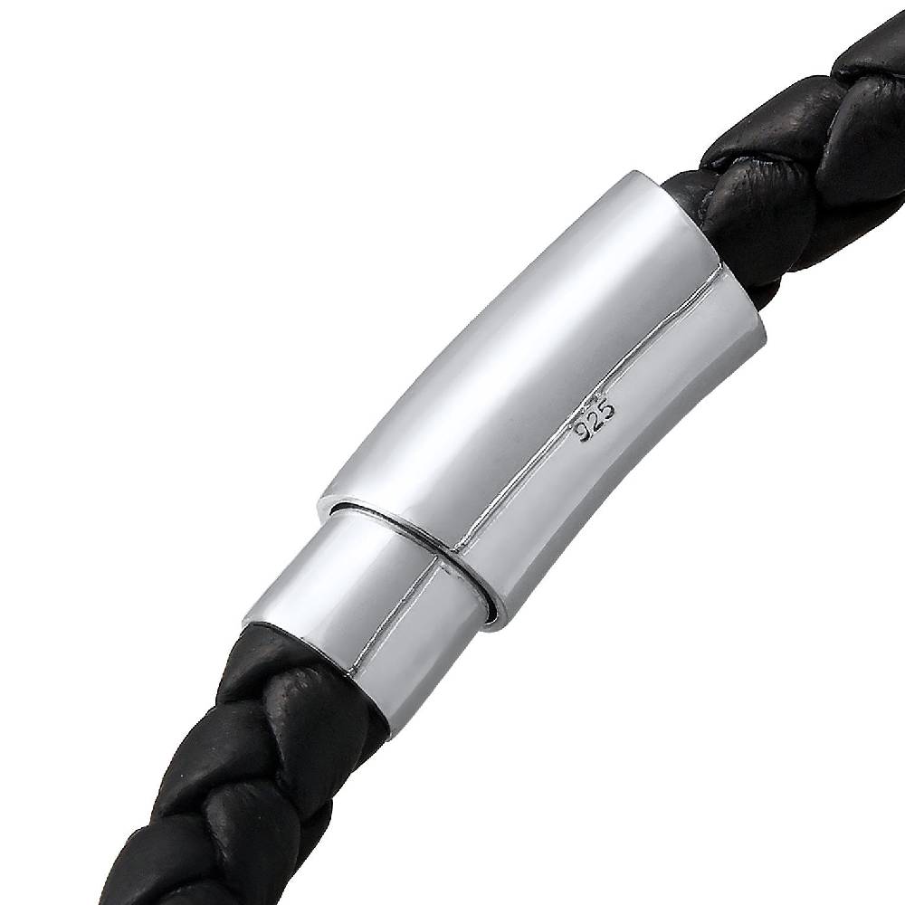 Kuzzoi Armband Kugel | Leder, Tigerauge (Braun) Wochenangebot